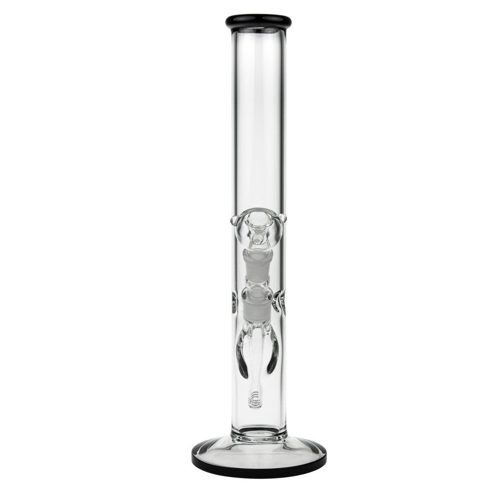 Tall Glass Herb Bong With Ice Catcher