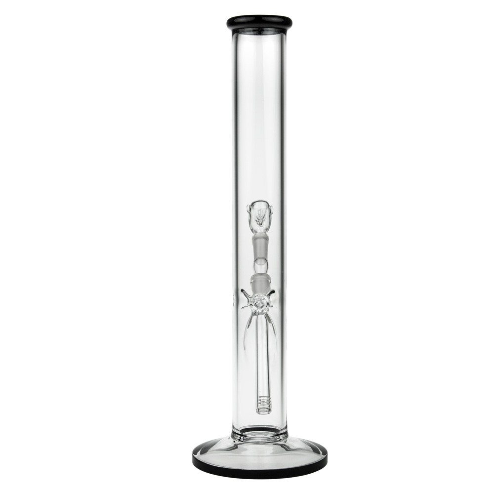 Tall Glass Herb Bong With Ice Catcher