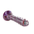 Amethyst Explosion Glass Spoon Pipe