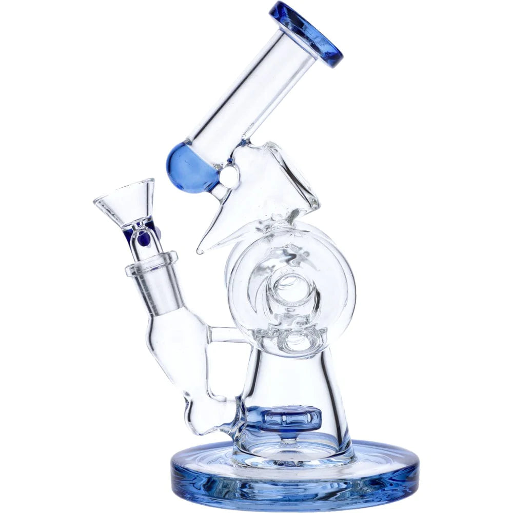 Sci-Glass 7" Heavy Impact Recycler Bong 1