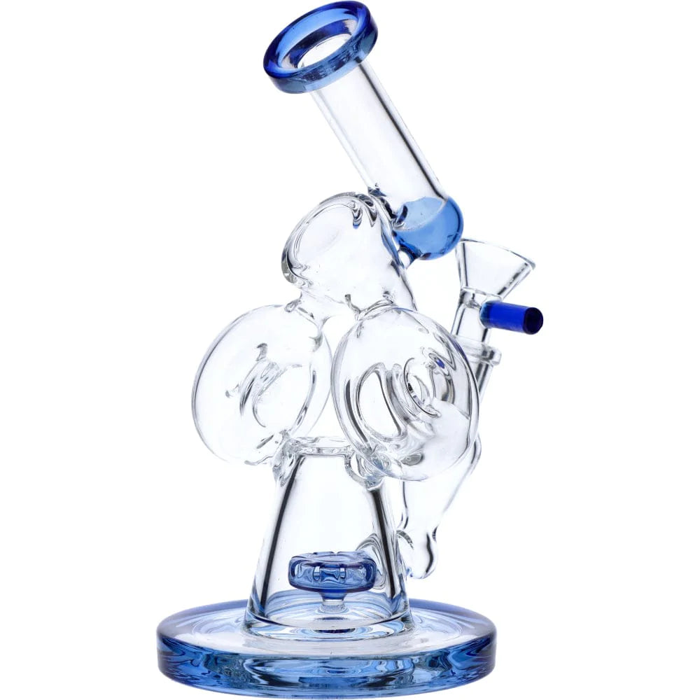 Sci-Glass 7" Heavy Impact Recycler Bong 3