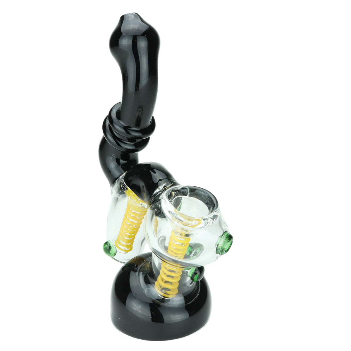 Dual Chamber Coiled Downstem Bubbler