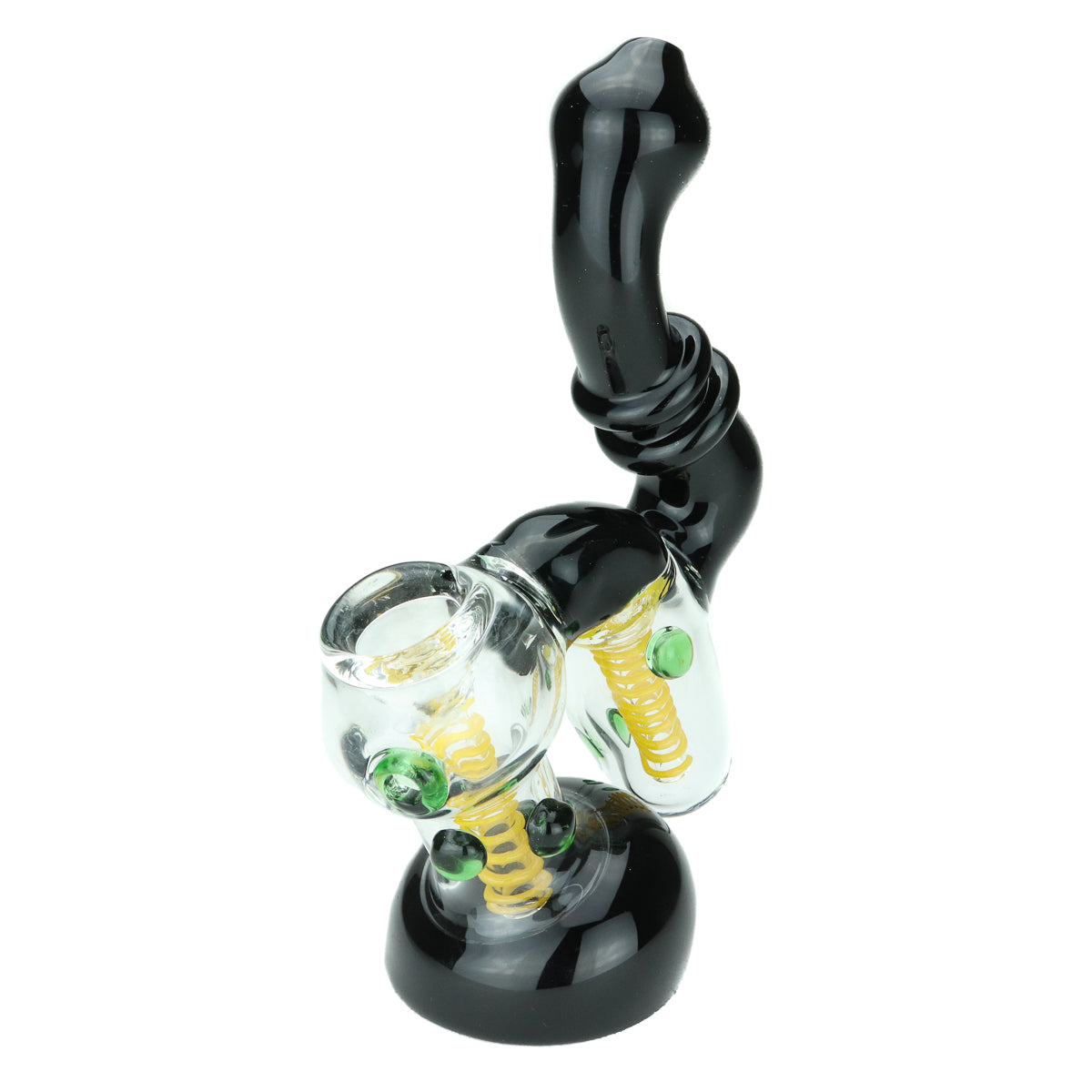 Dual Chamber Coiled Downstem Bubbler