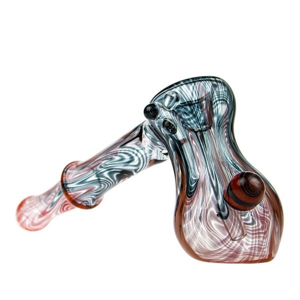 G-Spot Red and Black Hammer Bubbler