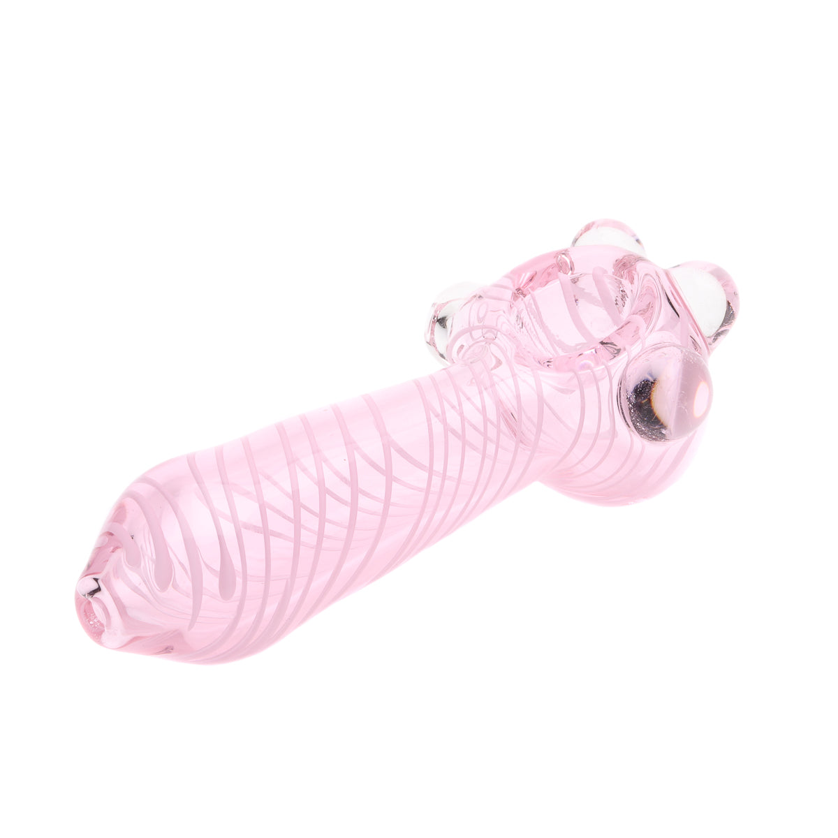 Pink Bliss Glass Spoon Pipe