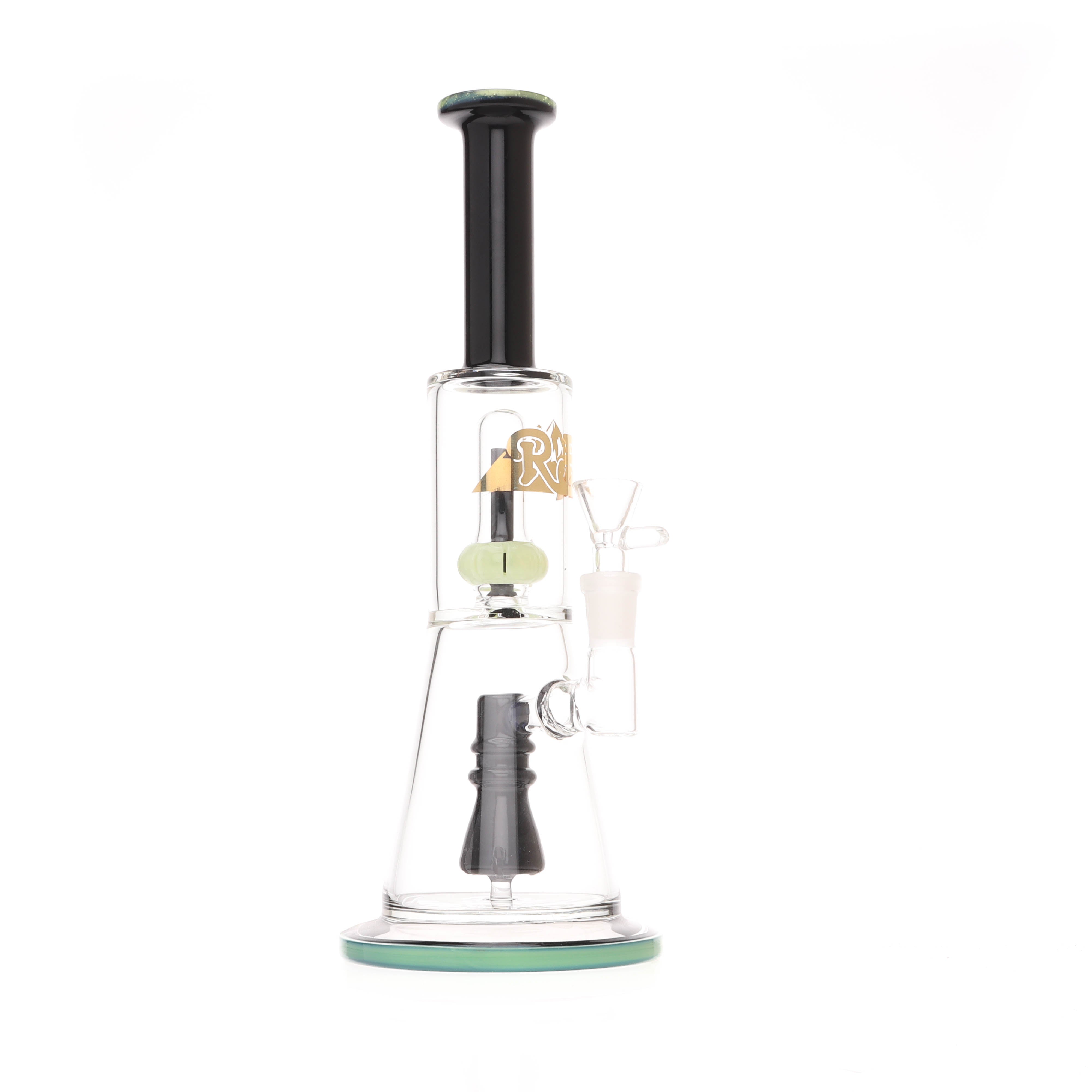 RB Glass Prospect Dual Perc Water Pipe