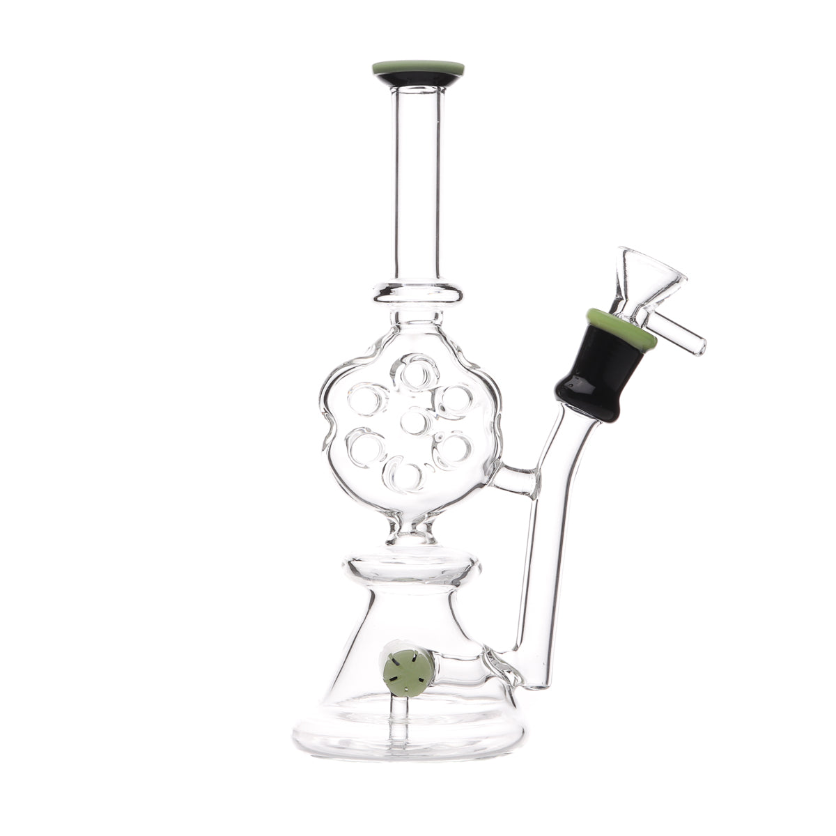 Sky High Glass Honeycomb Water Pipe