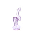 Violet Sapphire Glass Sherlock Bubbler