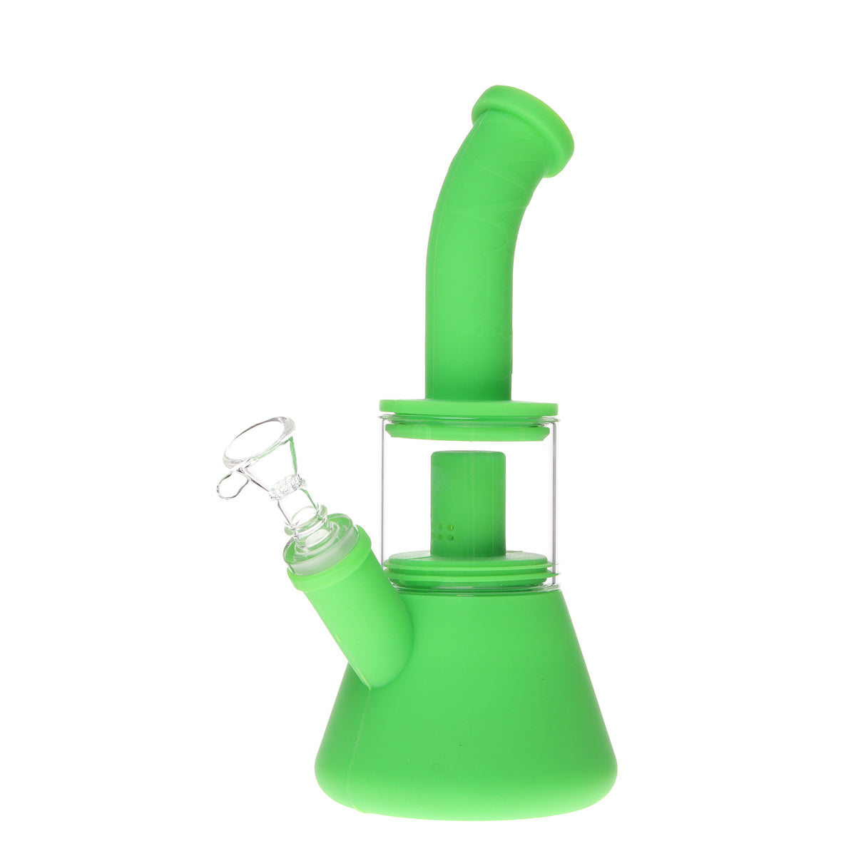 Waxmaid Bong, Silicone and Glass Water Pipe