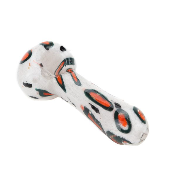 White Cheetah Spoon Pipe